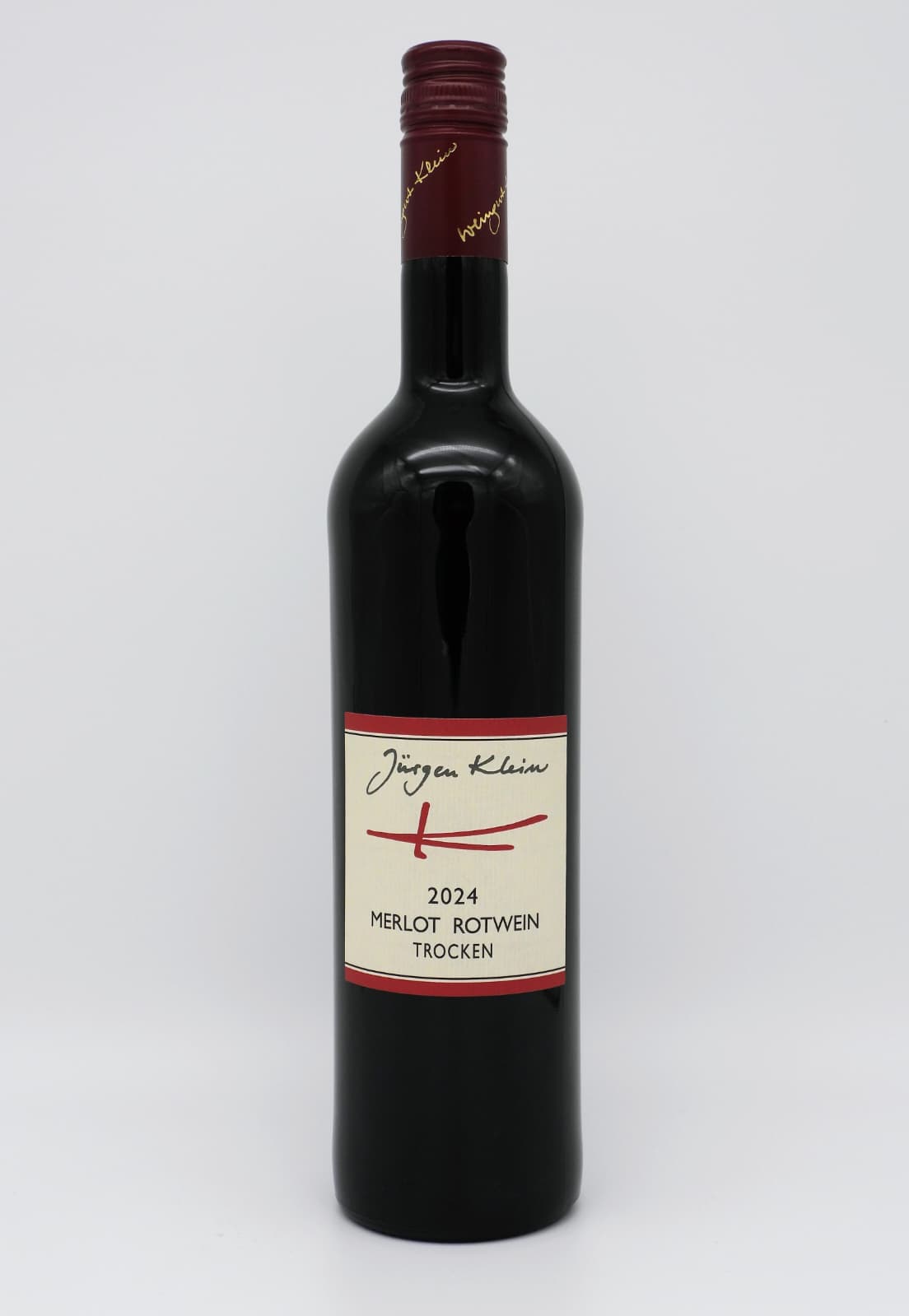 <br>Nr. A5 -- 2024er Merxheimer Römerberg Merlot Qualitätswein trocken 0,75l<br>