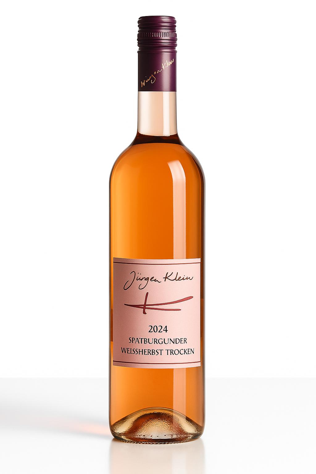 <br>Nr. E -- 2024er Merxheimer Vogelsang Spätburgunder Qualitätswein trocken 0,75l<br>