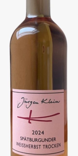 <br>Nr. E -- 2024er Merxheimer Vogelsang Spätburgunder Qualitätswein trocken 0,75l<br>